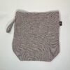 大內袋－彩點毛呢紫茄 | Large Donegal Inner Bag - Aubergine