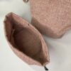 小內袋－彩點毛呢蘭粉 | Small Donegal Inner Bag - Orchid